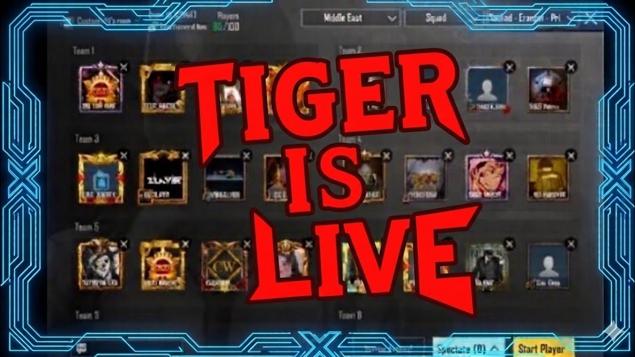 Live🔺 Custom Room | TigerPlayz#viralvideo #pubgmobile 