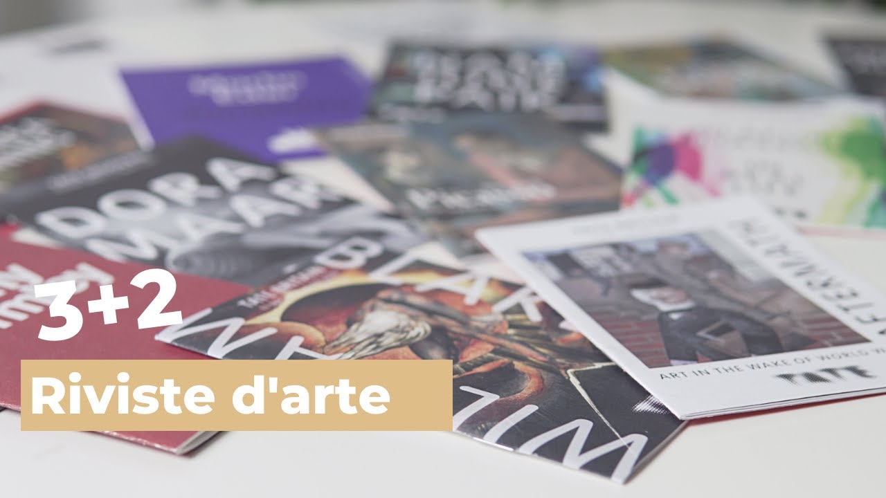 3 RIVISTE D'ARTE cartacee + 2 online [...da non perdere] in ITALIA #VLOGMASARTE Ep.1