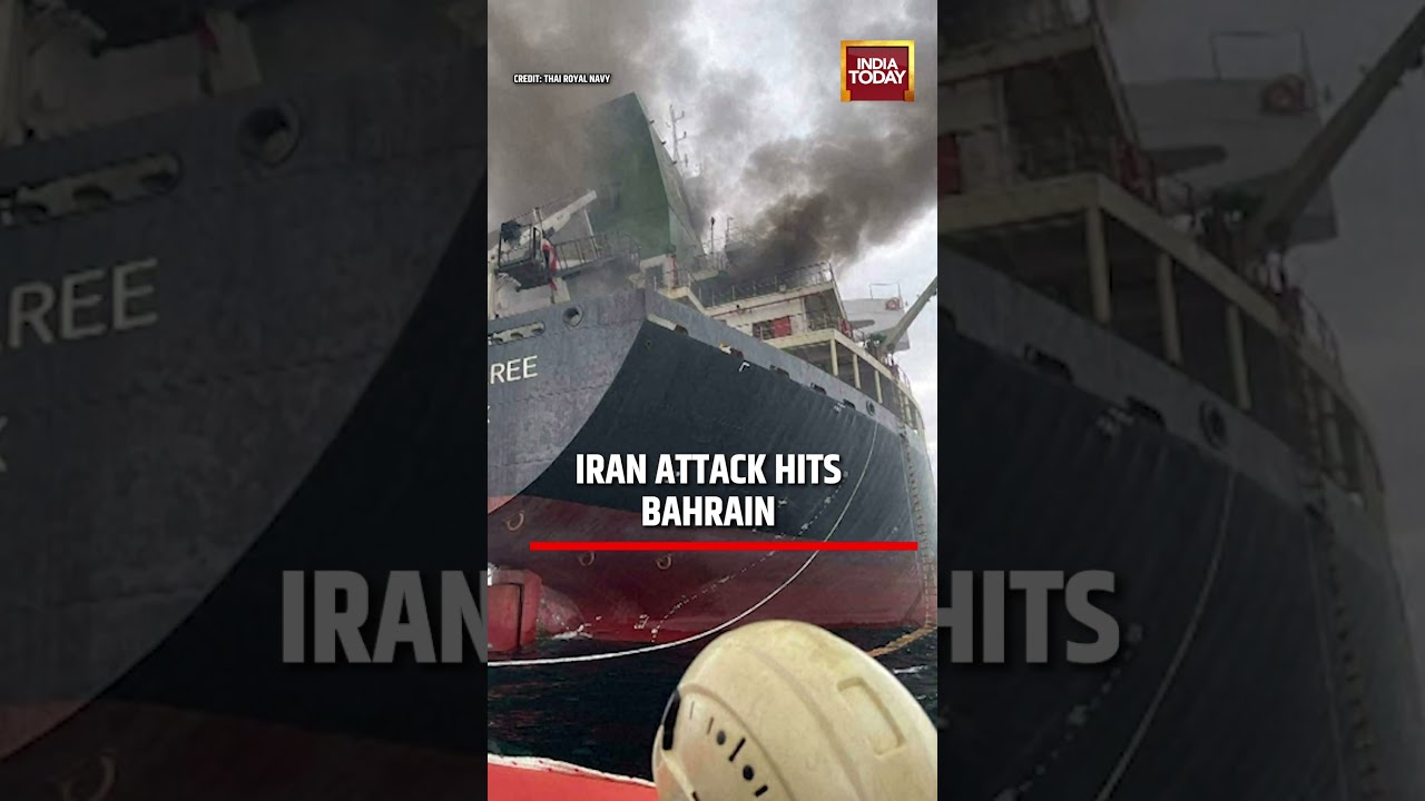 Iran Attacks Thai Cargo Ship In Strait Of Hormuz, Fire Erupts At Sea