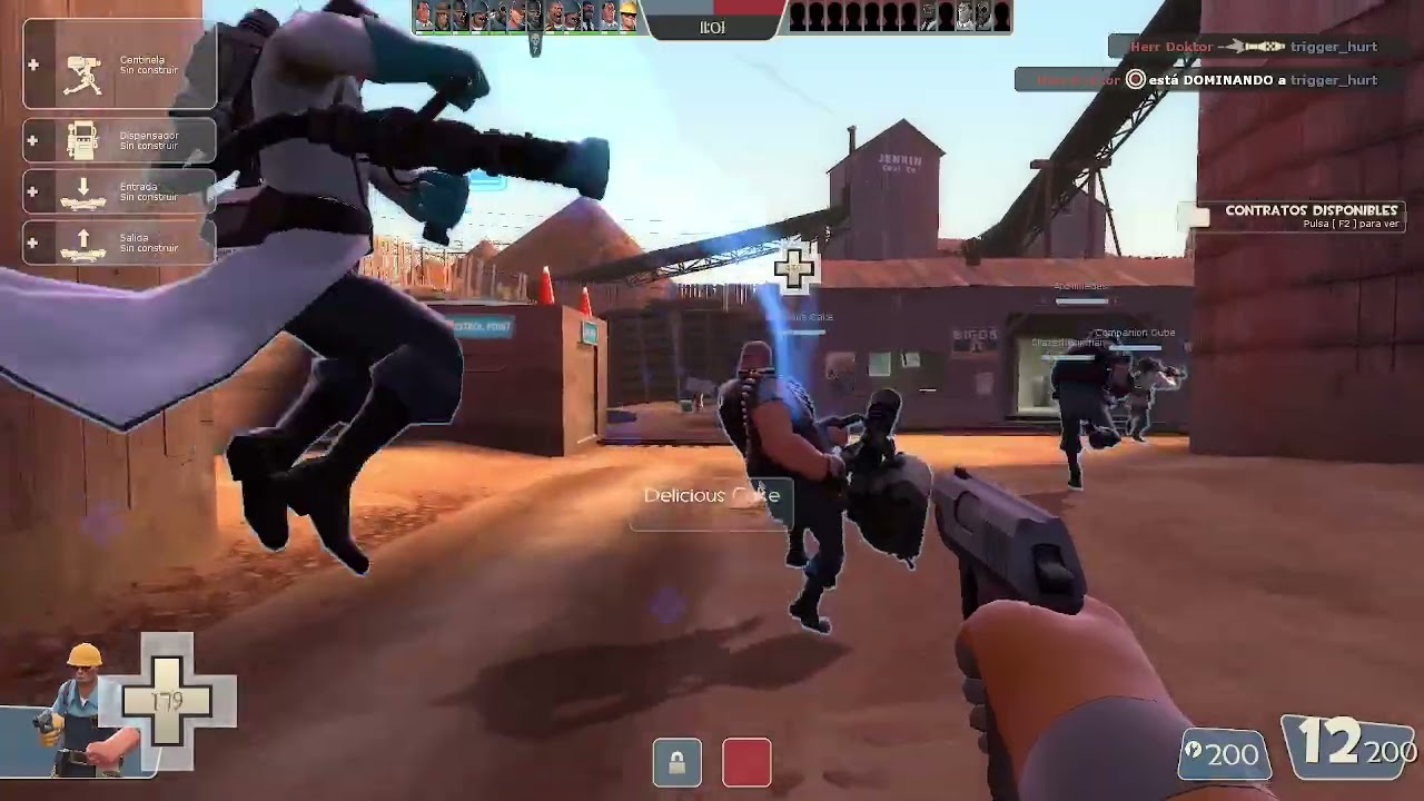 Mi primera partida de tf2🐱