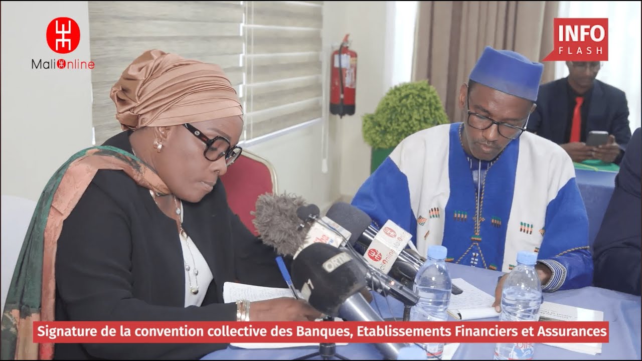 SIGNATURE DE LA CONVENTION COLLECTIVE DES BANQUES, ETABLISSEMENTS FINANCIERS ET ASSURANCES