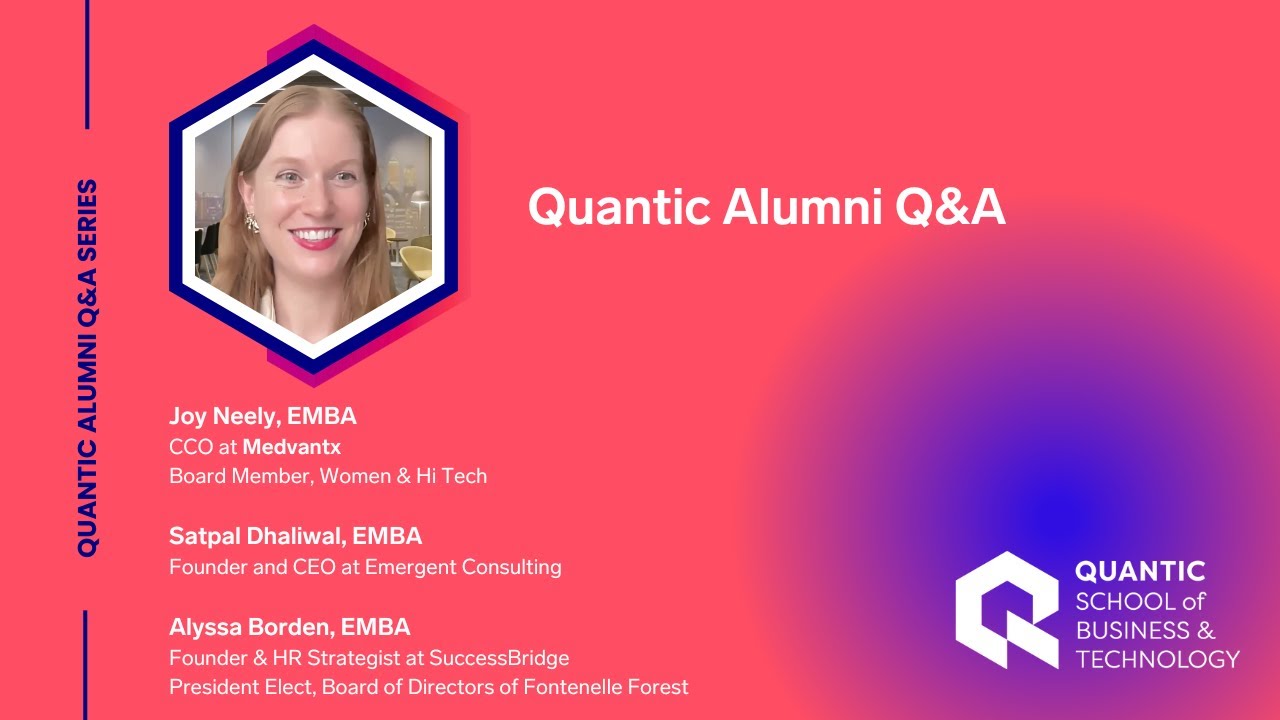 Quant Alumni Q&A: Insights & Reviews from Executive MBA Graduates