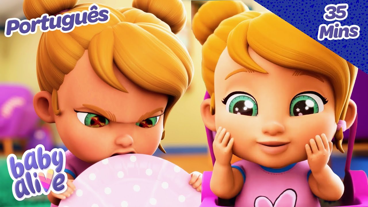 Os melhores MOMENTOS de Lulu | Vídeos para bebés | Baby Alive em Português | Desenhos animados