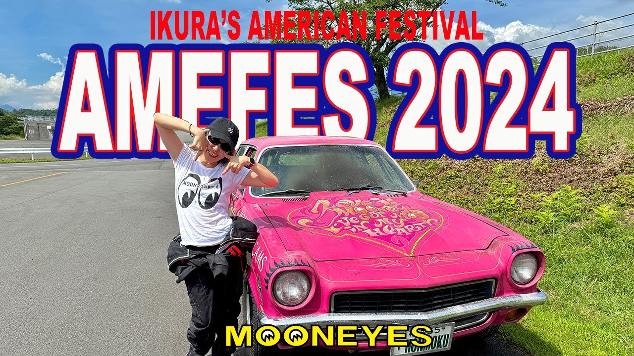 IKURA'S AMERICAN FESTIVAL AMEFES 2024 -MOONEYES Imagineer emi's Vlog-