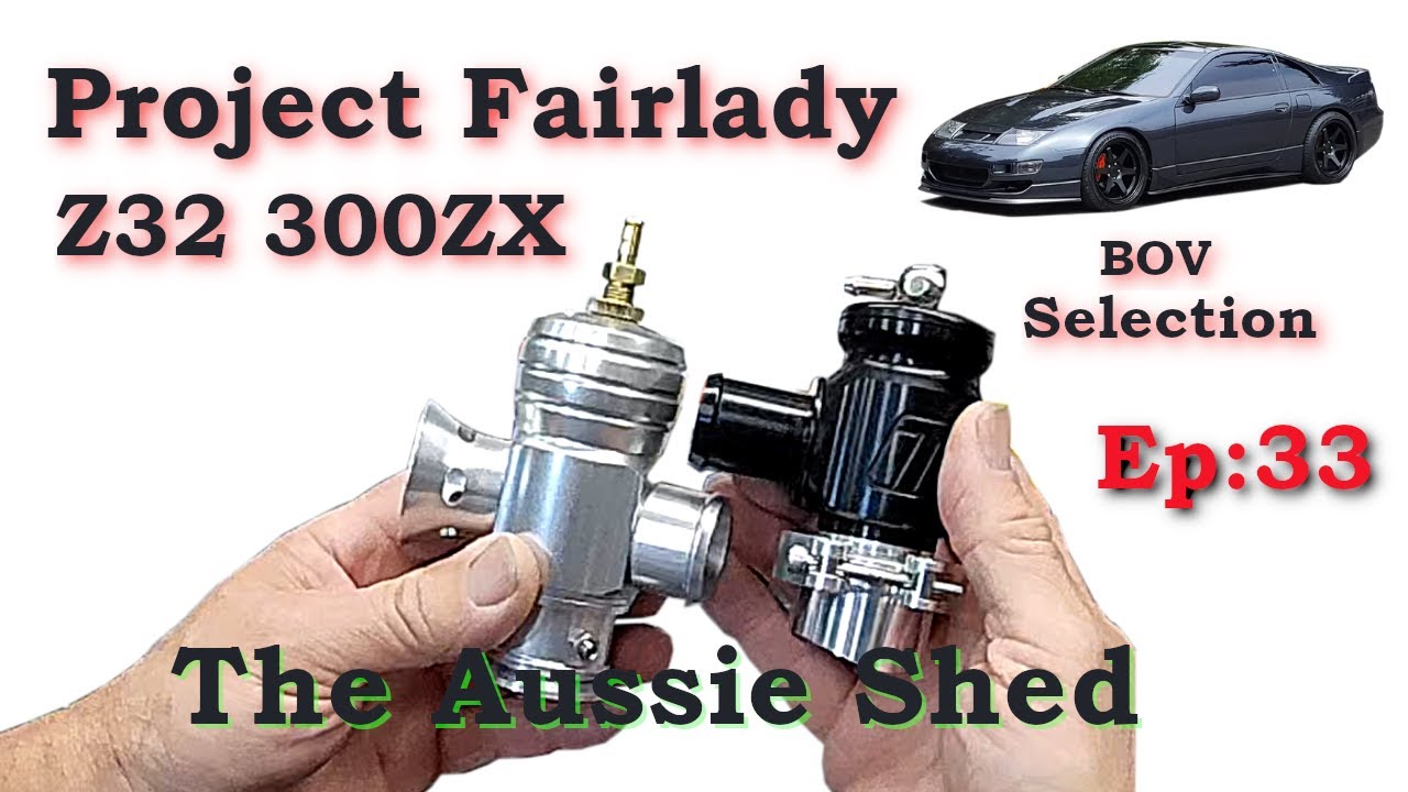 Blow Off Valves. Project Fairlady, The Nissan Z32 300zx Twin Turbo Mega Build