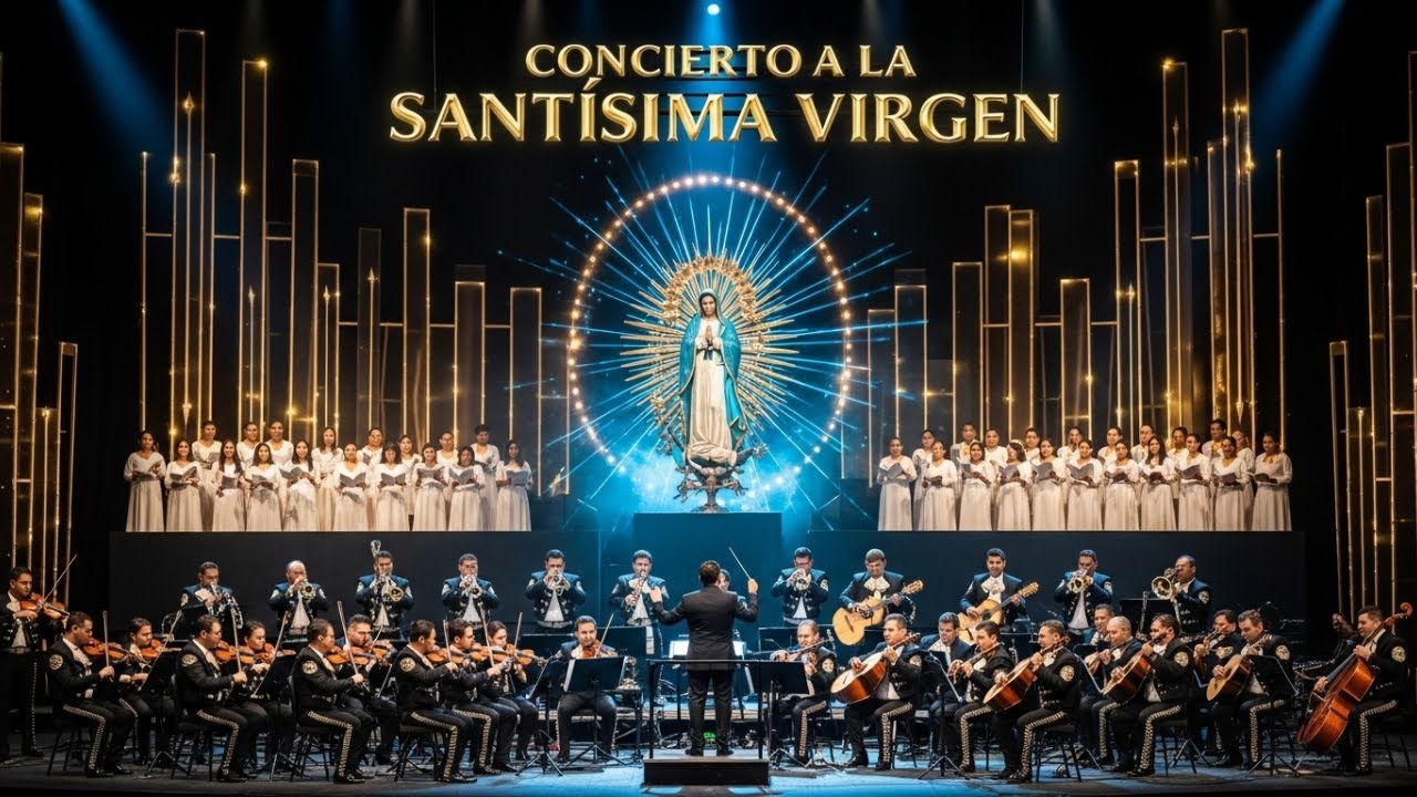 Concierto Celestial a la Santísima Virgen María ✨ 13 Cánticos de Fe y Amor Mariano