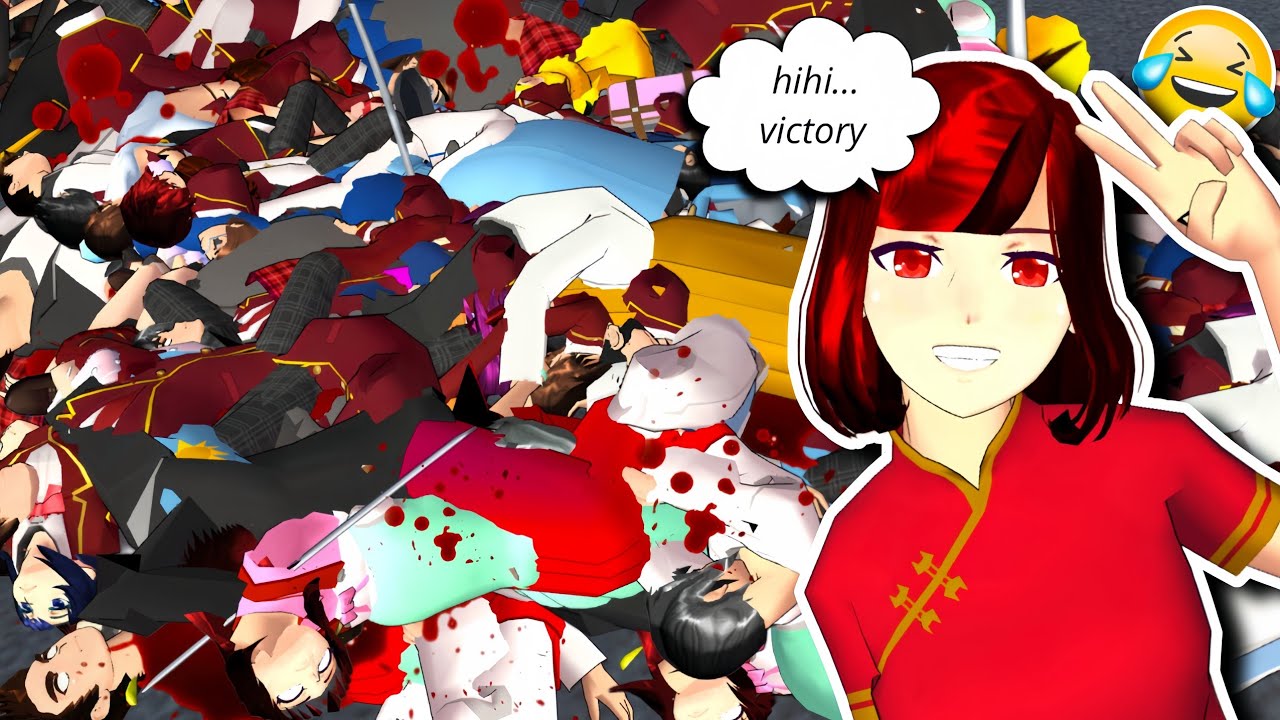 Killing Every Single NPC In Sakura School Simulator • Gameplay @SLevelo