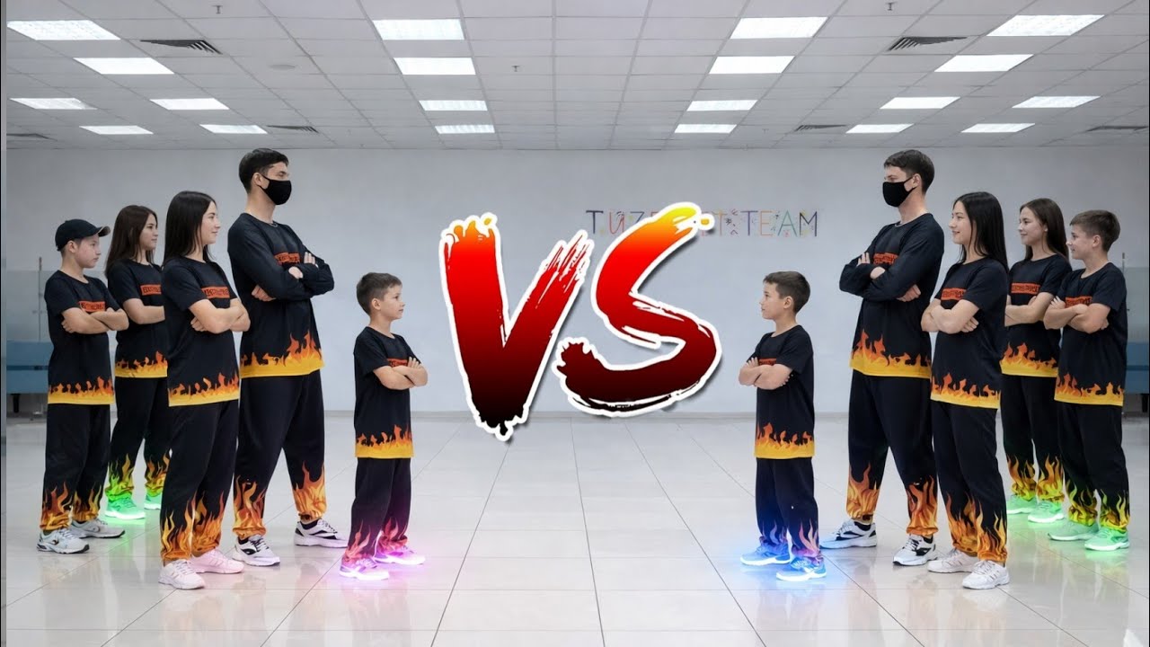 Шаффл Баттл 🤓🔥 WHO WIN 🏆 LITTLE  KIDS  BATTLE?? 😱 TUZELITY DANCE 🫰