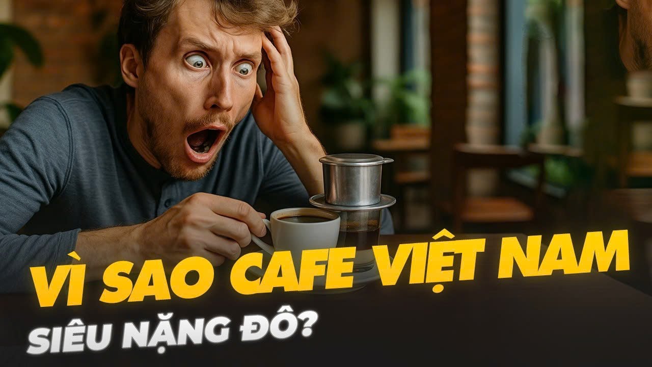 VÌ SAO CAFE VIỆT NAM SIÊU NẶNG ĐÔ?