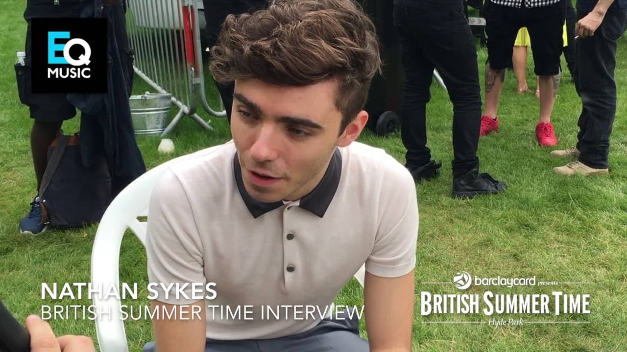 Nathan Sykes Interview @ British Summer Time Festival