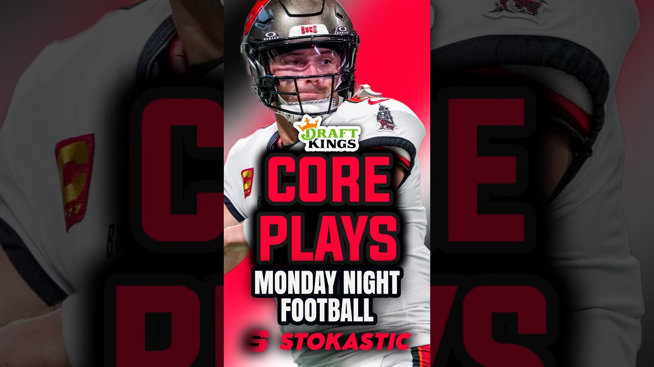DraftKings NFL DFS Core Plays Monday Night Football, 10/20/25 | NFL DFS Picks Week 7