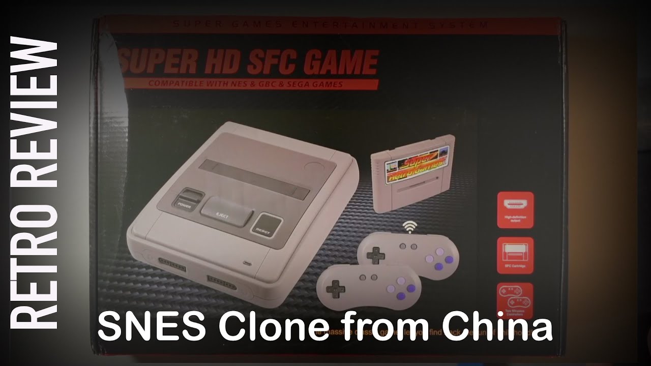 An interesting SNES clone from China