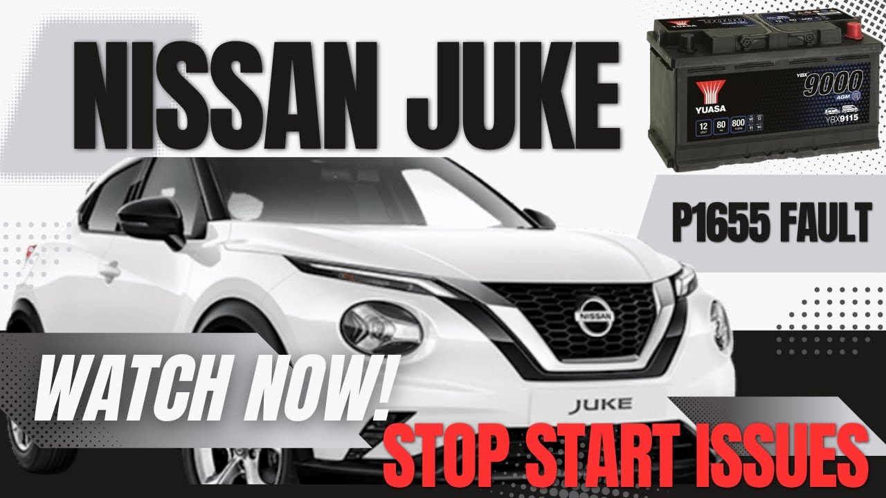 Не работает система «стоп-старт»? Код P1655 на Nissan Juke исправлен! #nissan #juke #mechanic #au...