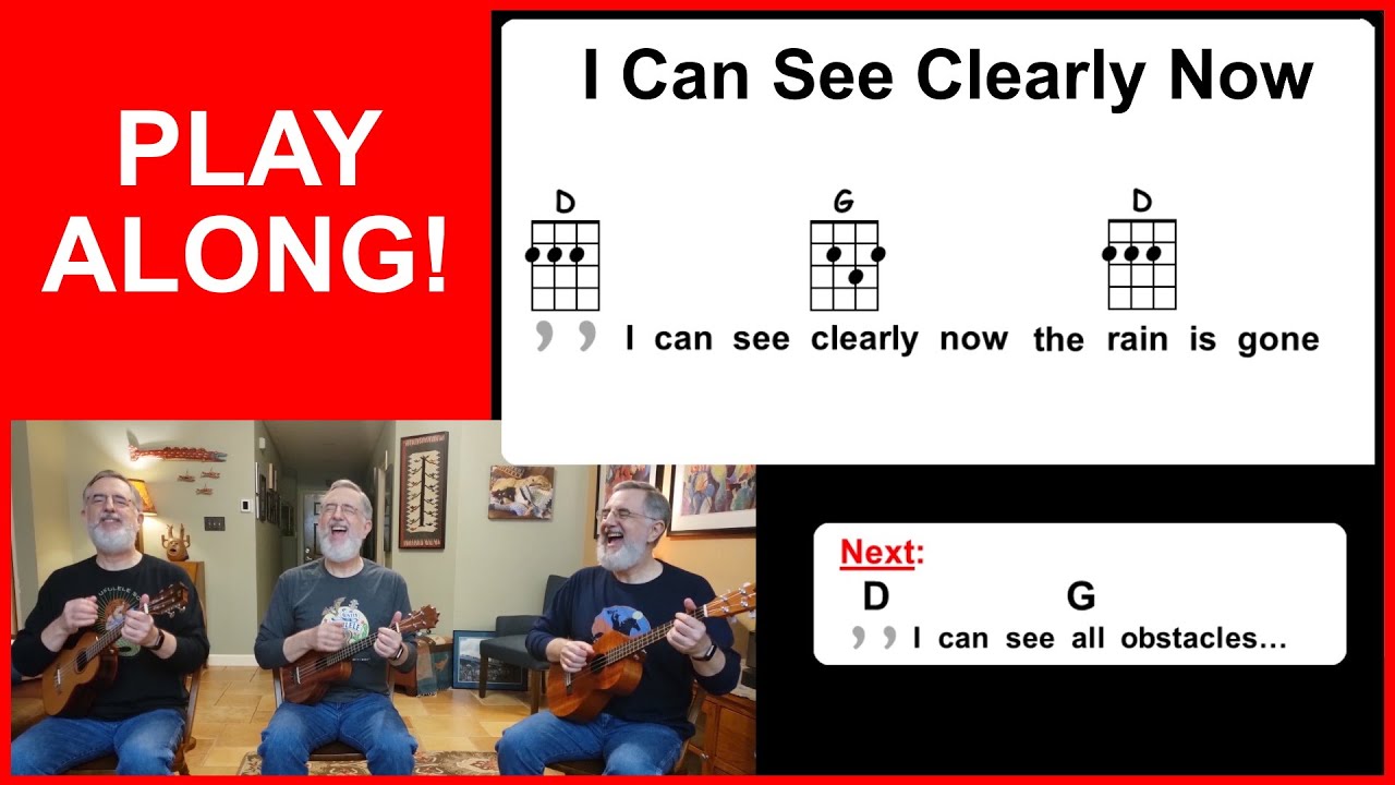 I Can See Clearly Now / Blue Skies, Ukulele Play Along, Austin Ukulele Society