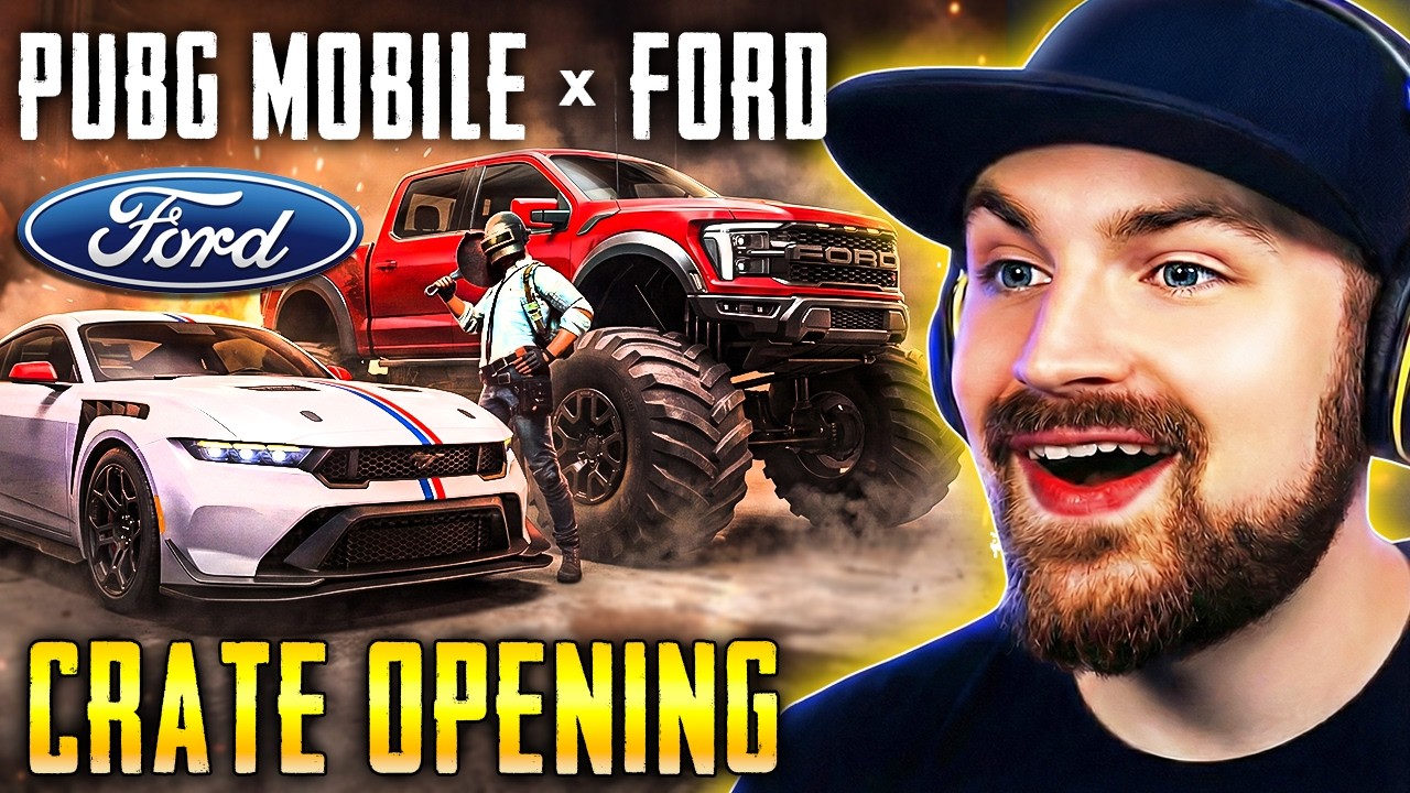 *НОВИНКА* ОТКРЫТИЕ КЕЙСОВ FORD в PUBG MOBILE 🔥 (ВСЕГО 5K UC ЗА МАКСИМАЛЬНЫЙ СУПЕРКАР FORD!)