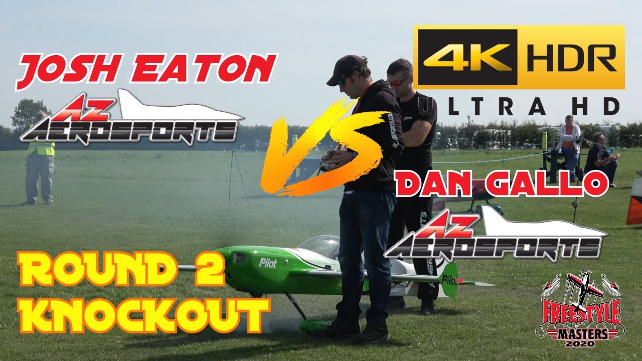 RC Freestyle Masters 2020 - Knockouts Round 2  - Dan Gallo - 4K Sony AX53