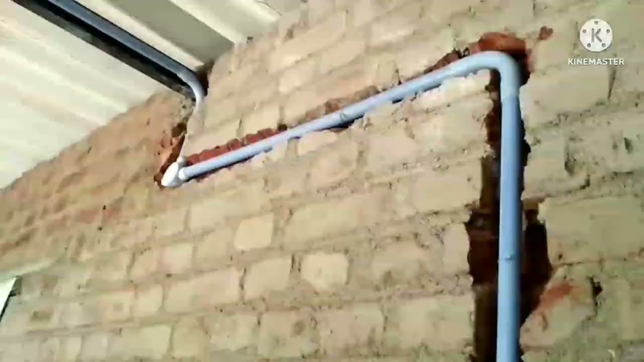 how do asbestos sheet house electrical wall cutting and piping..?