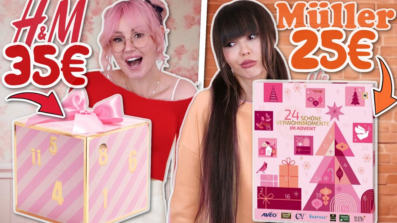 Ein Adventskalender ENTTÄUSCHT uns sehr ☹️ H&M vs. Müller | ViktoriaSarina