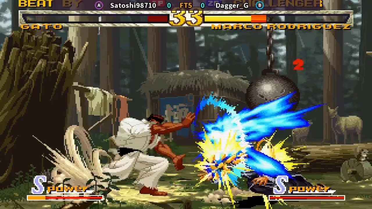 Fightcade 👊 Garou Mark Of The Wolves 👊🏾 Satoshi98710 🇲🇽 🆚 Dagger_G 🇺🇸 FT5 👊