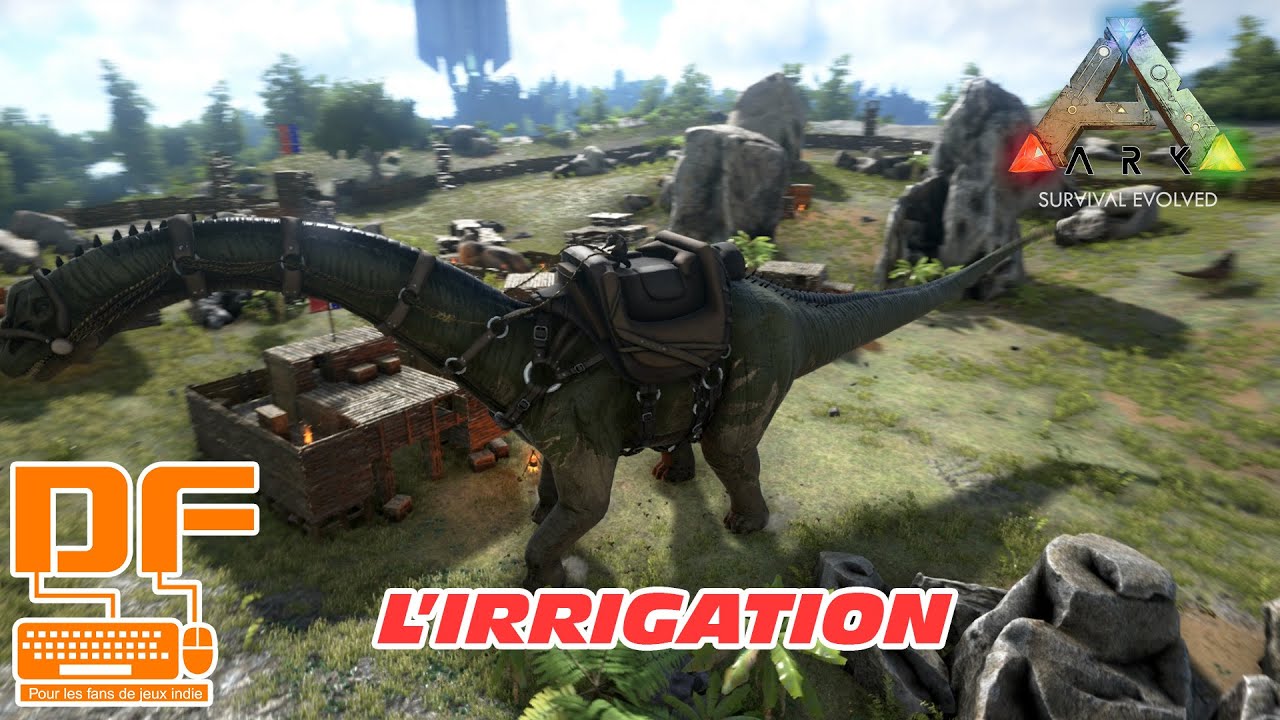 Ark Survival Evolved - Le système d'irrigation || Tutoriel [FR]