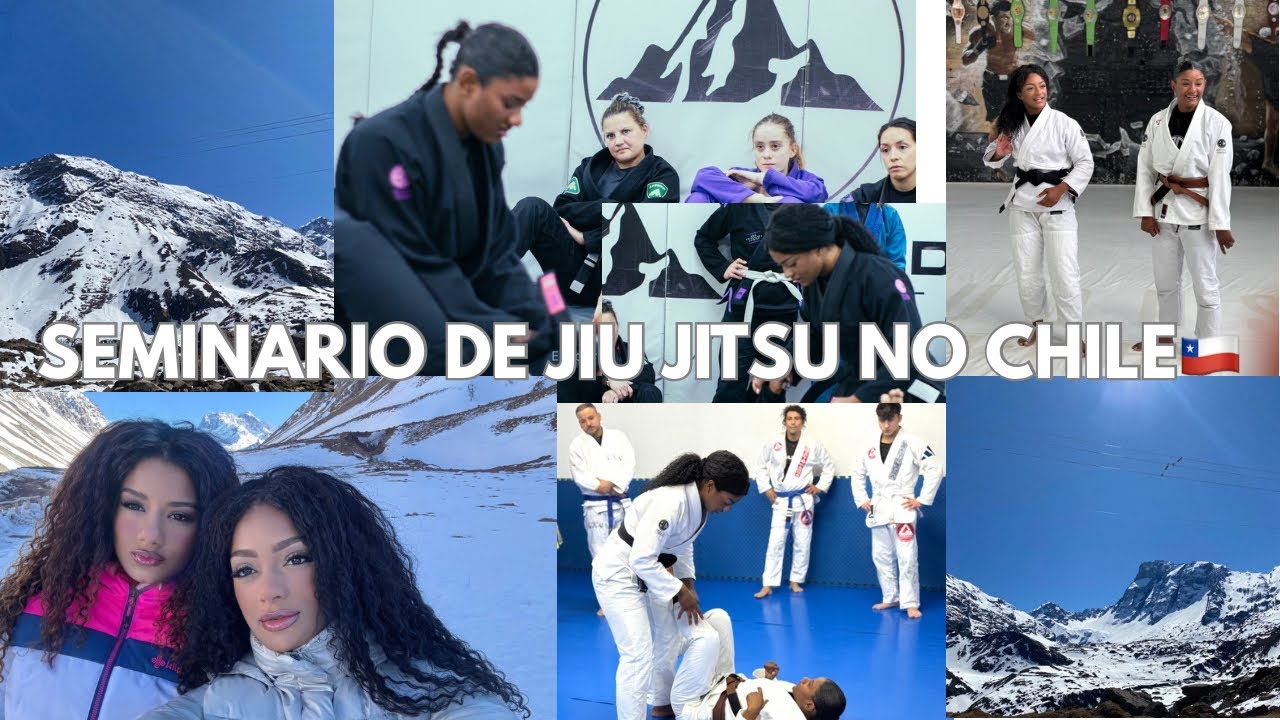 UMA SEMANA DE SEMINÁRIO DE JIU-JITSU NO CHILE 🇨🇱🥋✨