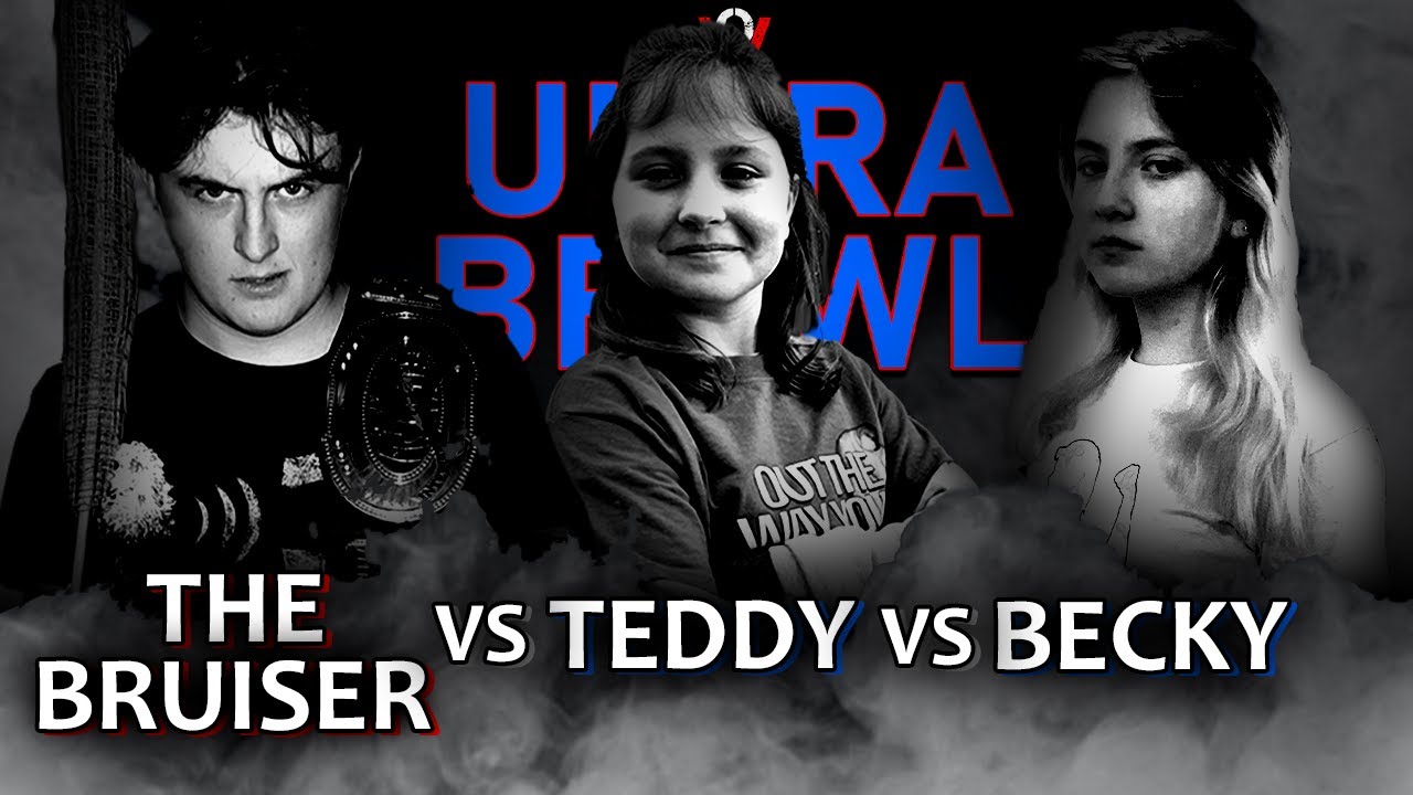 The Bruiser vs Teddy vs Becky - Intercontinental Title Match: Ultra Brawl