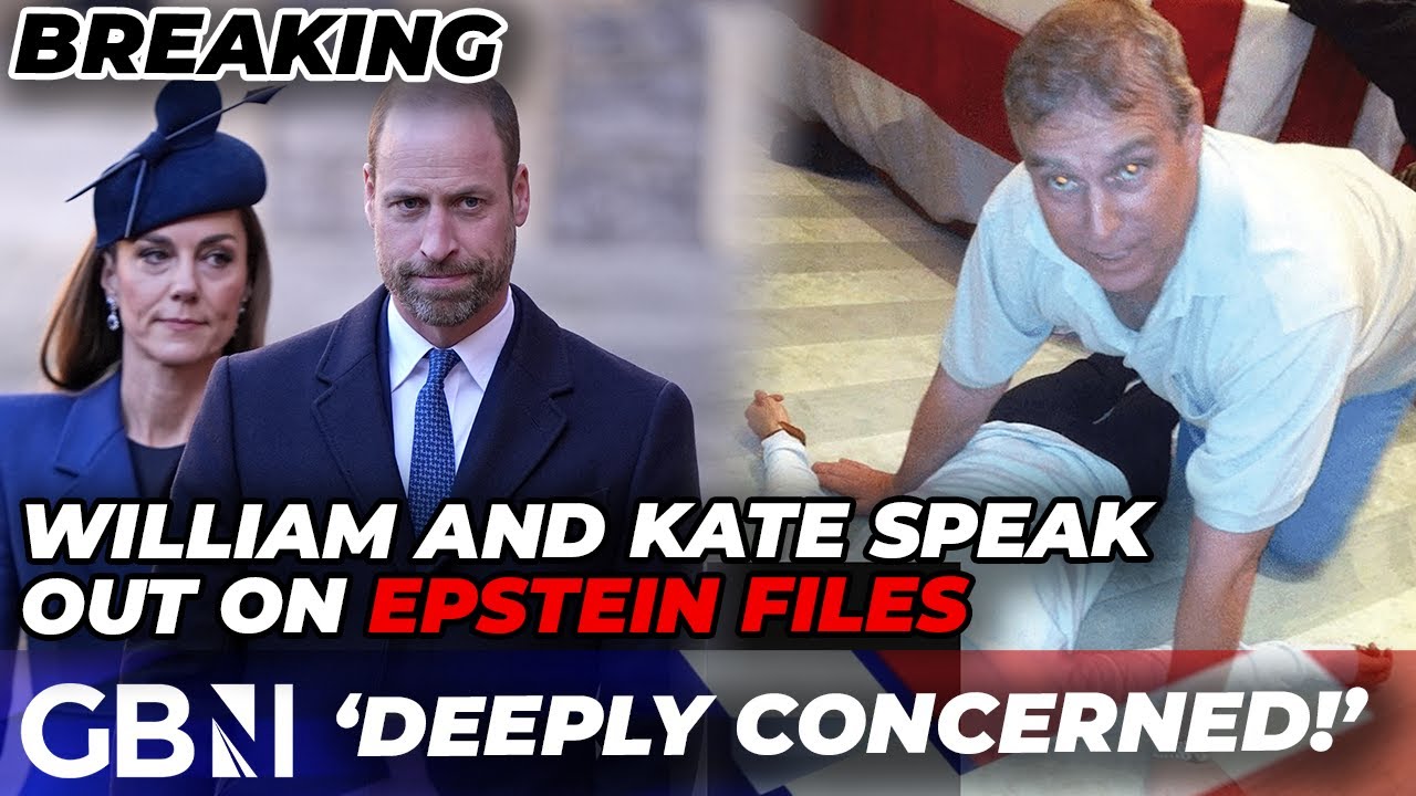 BREAKING: Prince William and Kate Middleton break silence on Prince Andrew's Epstein files SCANDAL