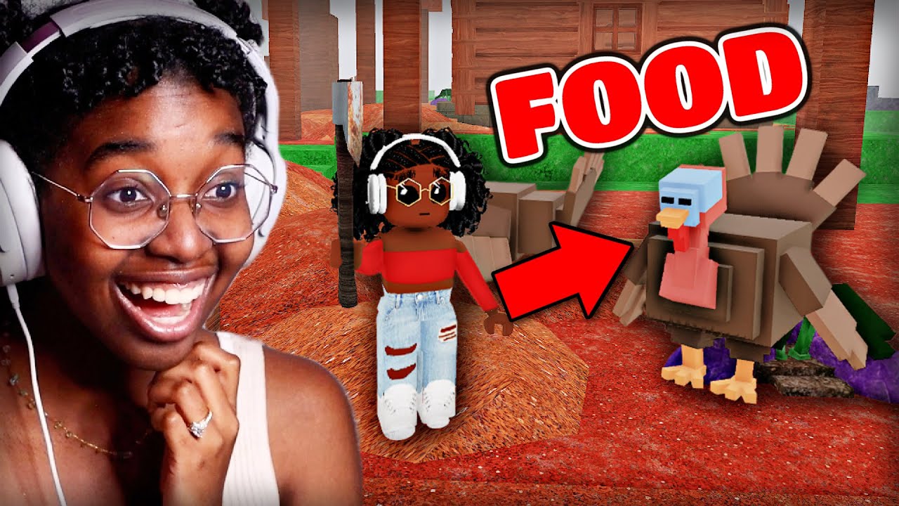 I COOKED A THANKSGIVING MEAL ON 99 NIGHTS IN THE FOREST *UPDATE*