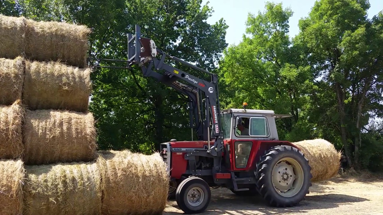 MASSEY FERGUSON 592 FAIT PAILLERE FOIN  LOT (46) FRANCE