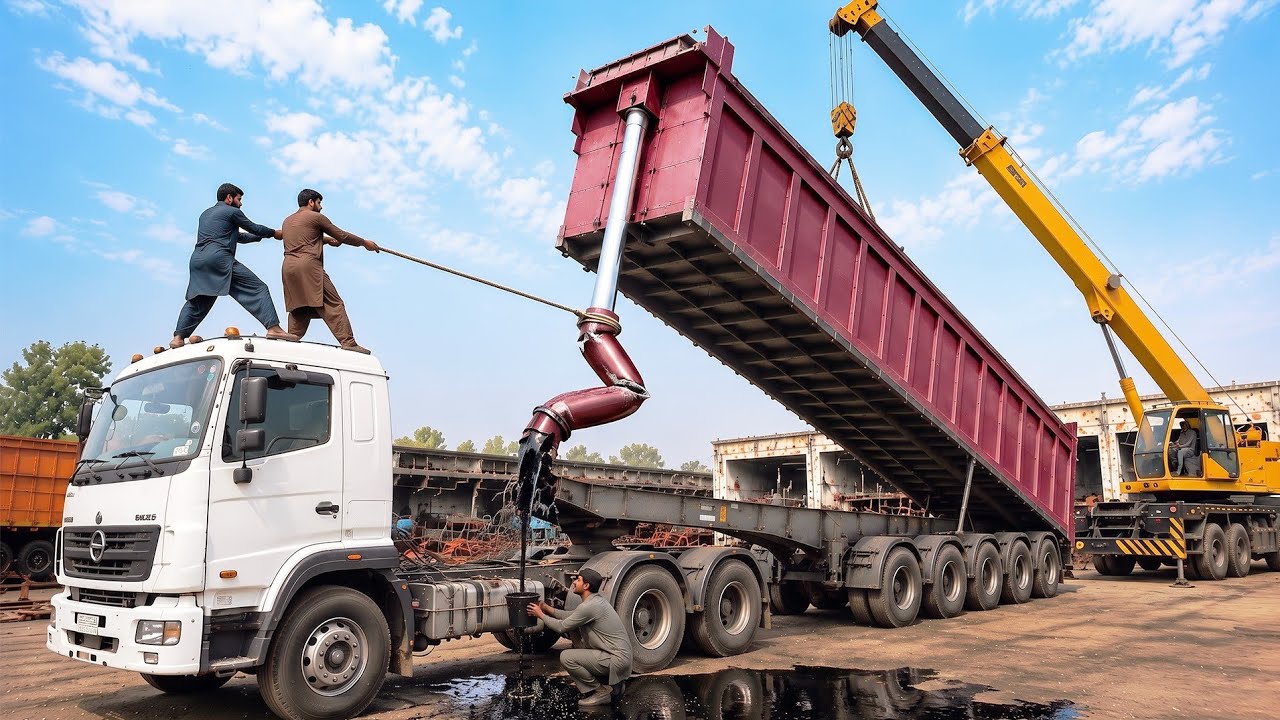 Straighten Process of Bent Hydraulic Telescopic Cylinder Rods