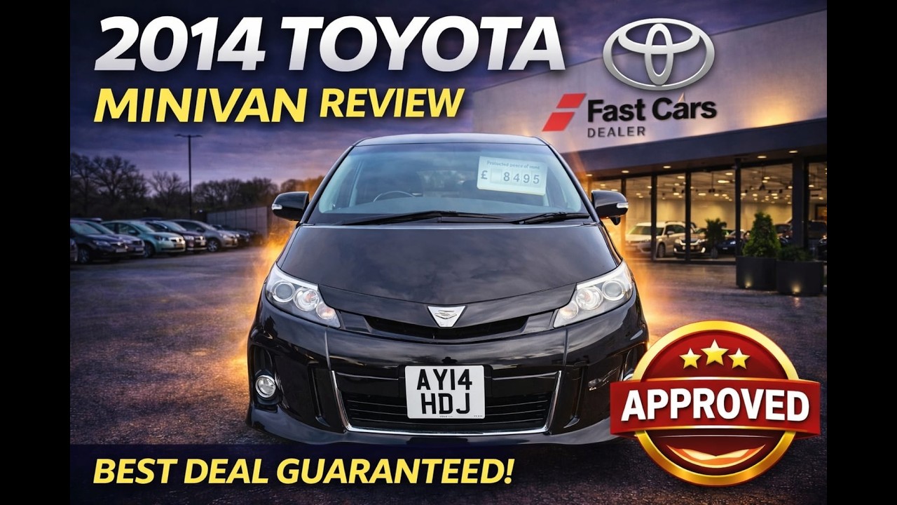 Toyota Estima 2014 | 7 Seater Auto | Low Mileage 71k | Fresh Import | Fast Cars Dealer Ipswich