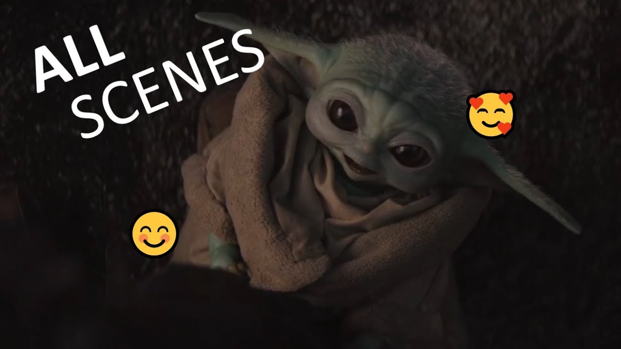 BABY YODA Scenes 🥰 Season 1