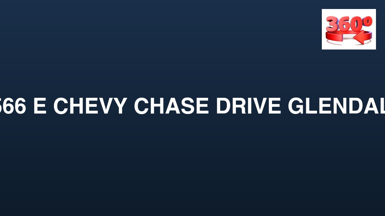 360° Tour of 2566 E Chevy Chase Drive Glendale, California 91206
