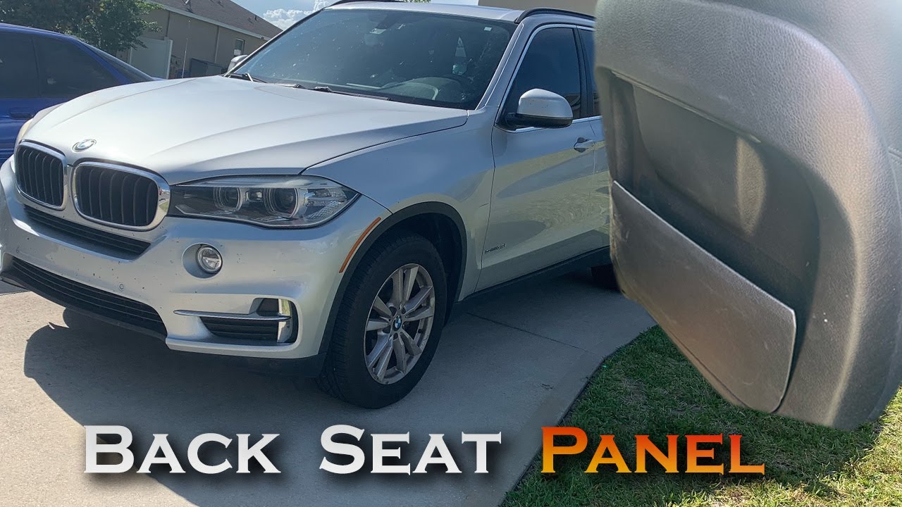 BMW X5 Seat Back Panel Fix