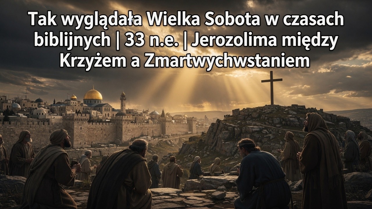 Tak wyglądała Wielka Sobota w czasach biblijnych | 33 n.e. | Jerozolima między Krzyżem&hellip;