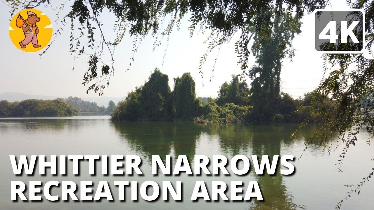 Whittier Narrows Recreation Area Walking Tour | 4k Ultra HD | 🔊 Binaural Sound