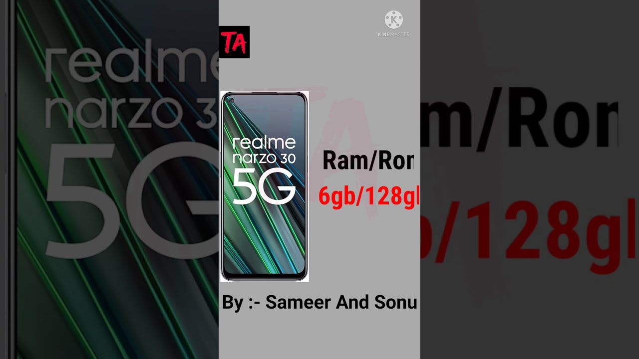 REALME NARZO 30 5G comes with a Great Specification |Best Processor |  Good Battery | #Realme/#Tech