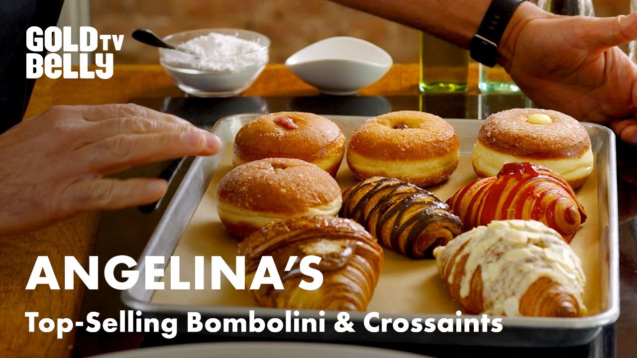 Angelina Bakery's Famous Croissants and Bomboloni: Watch How It's Made