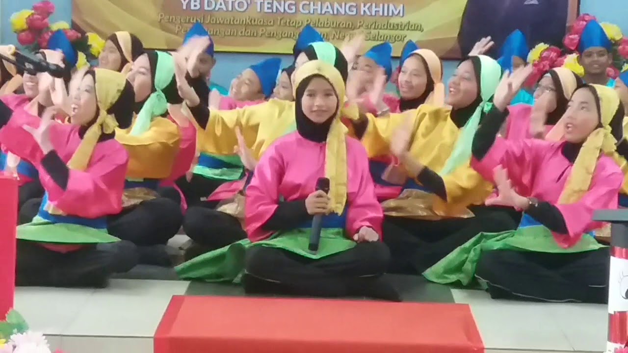 Persembahan Dikir Barat Murid Tahun 6, Hari Anugerah Kecemerlangan SK Batu Belah 2018