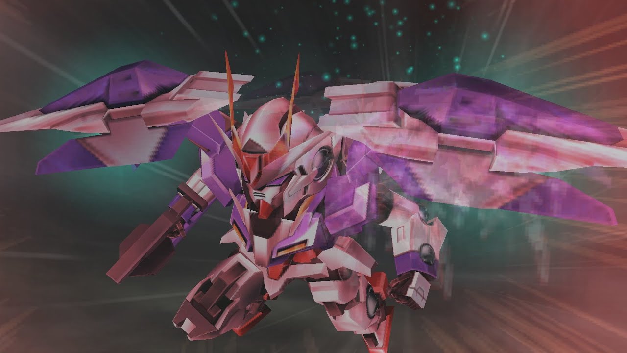 [ENG Sub]Super Robot Wars OE - 00 Raiser Attacks | スパロボOE - ダブルオーライザー 全武装