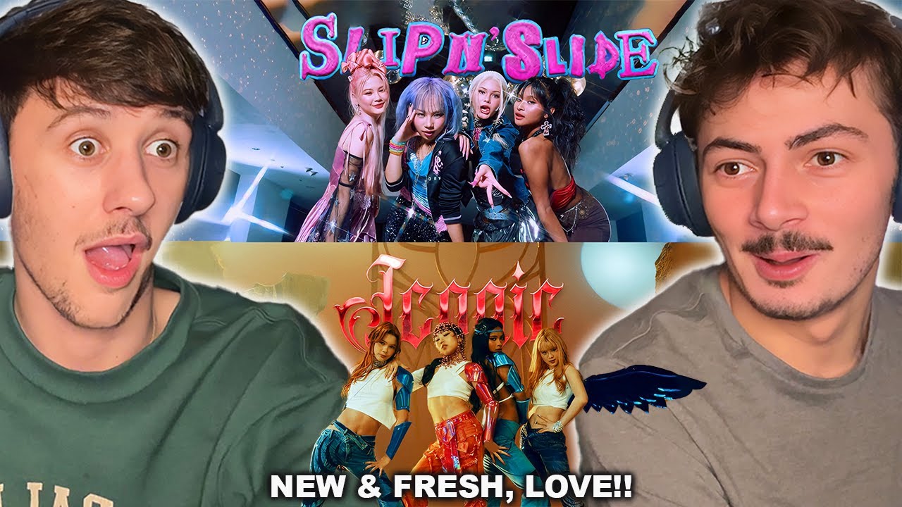 First Time Reaction: STARSEED'Z - 'SLIP N' SLIDE' & 'ICONIC' MV's
