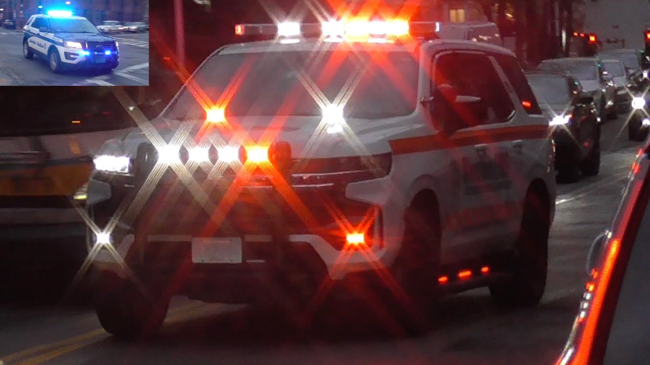 Boston EMS Supervisor & Boston PD Responding