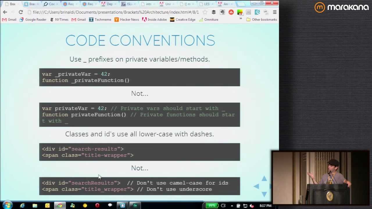 Web Application Architecture: Lessons Learned from Adobe Brackets