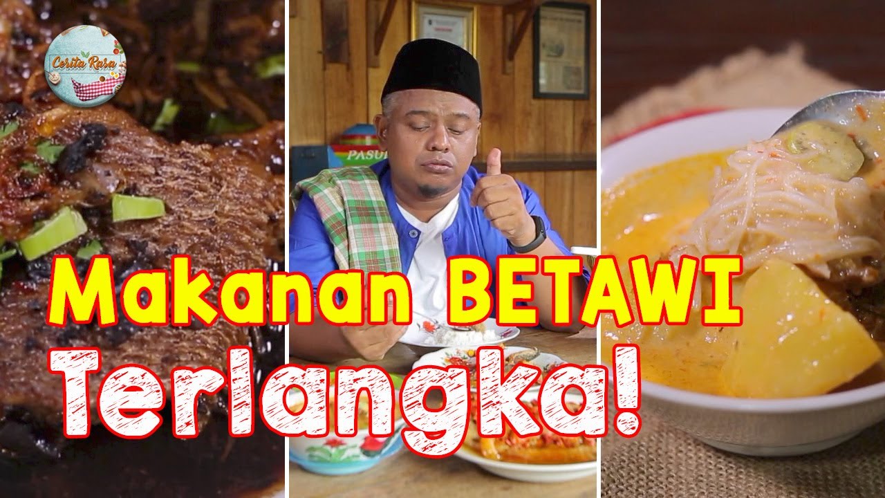 Makanan Terlangka di Dunia, Ada di Dapur Betawi Cabe 5