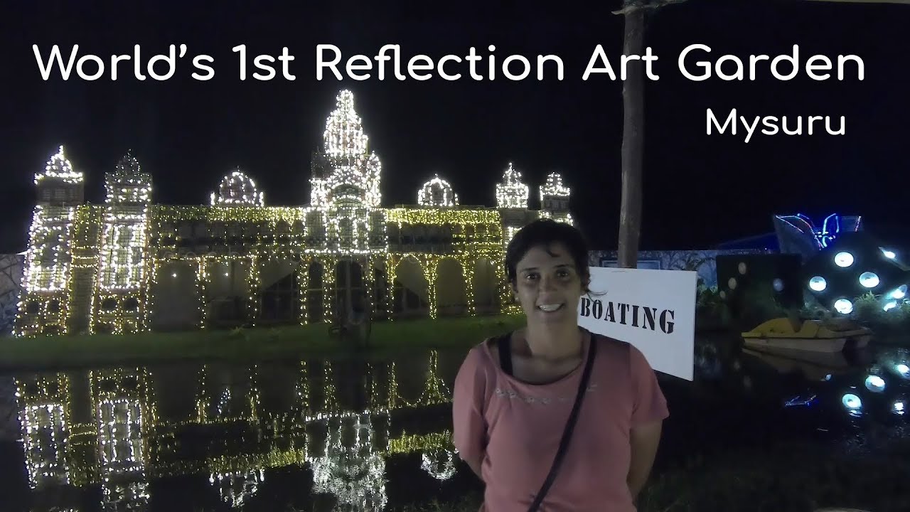Jal Bagh - World's first Reflection Art Garden at Mysore KRS Road Mysore tourism Karnataka tourism