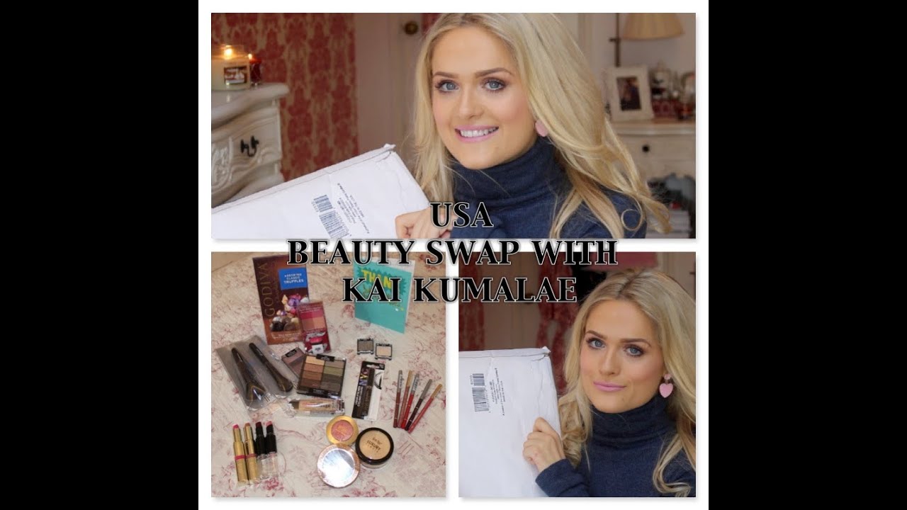 USA/UK Beauty Swap With Kai Kumalae!!