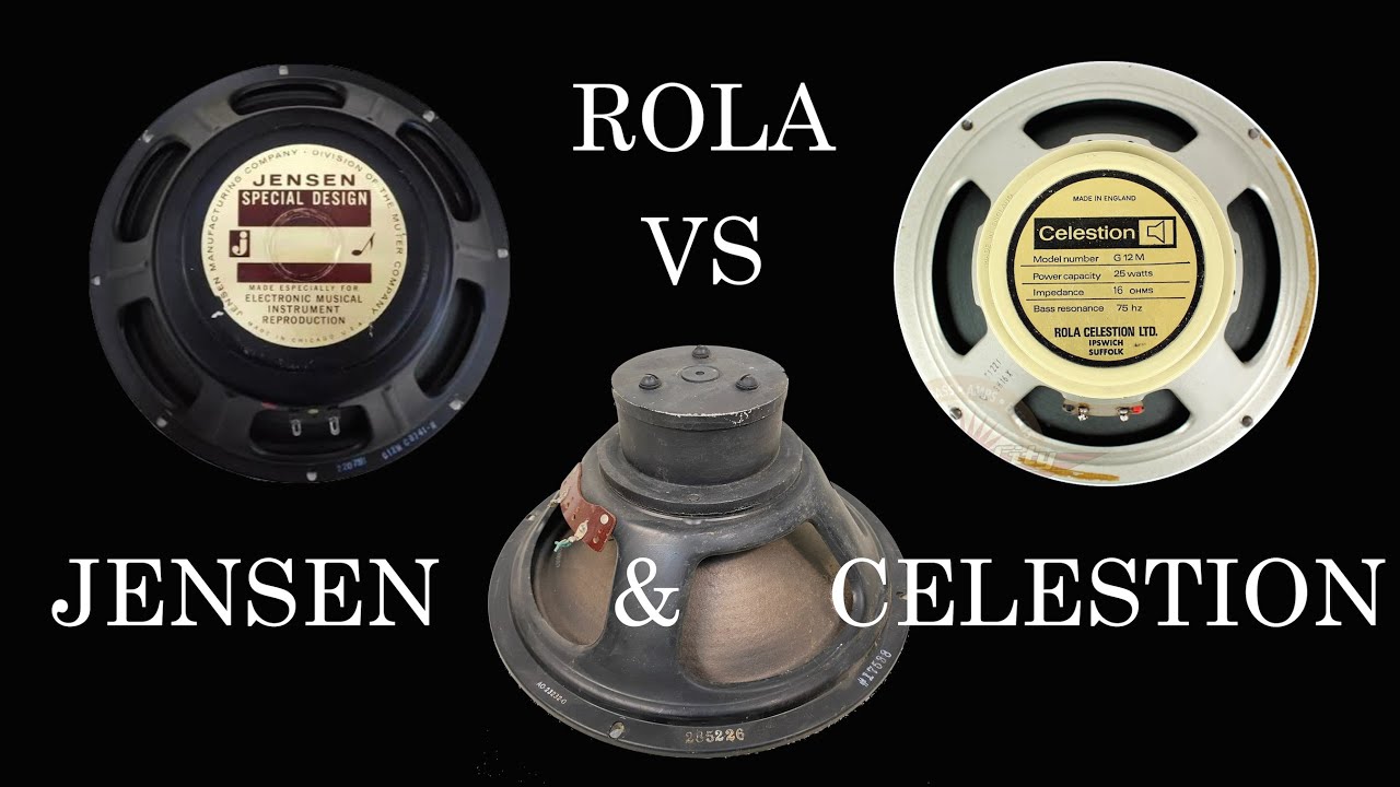 ROLA vs CELESTION & JENSEN 12