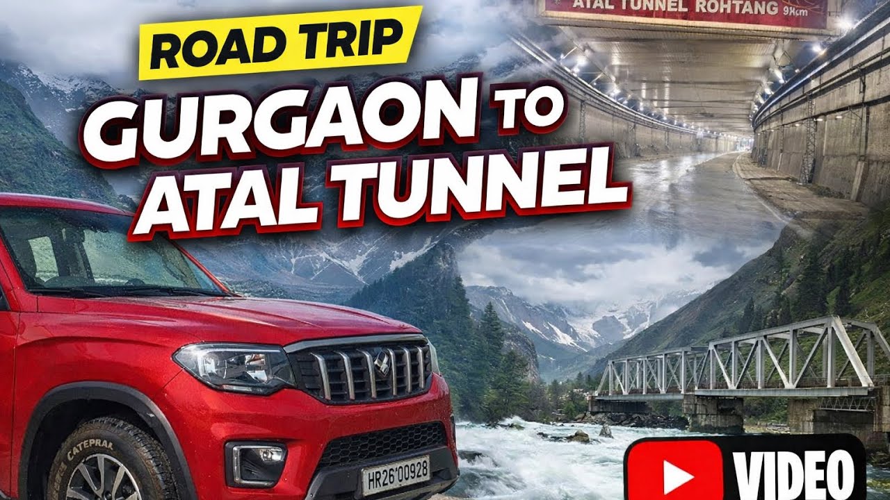 500+ KM Road Trip to Atal Tunnel | Real Driving Experience