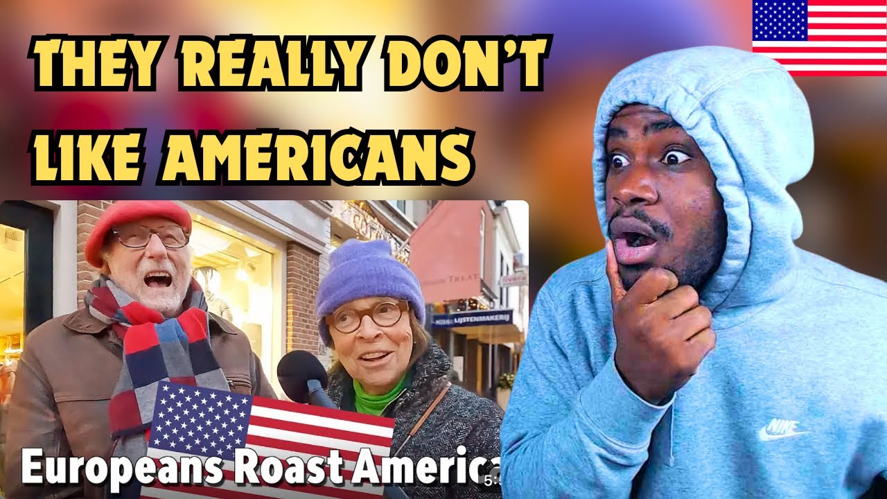American Reacts to What Do Europeans Think of Americans