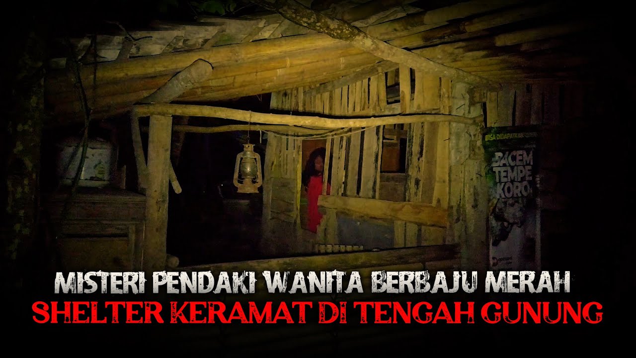 SOSOK PENJAGA SHELTER TENGAH HUTAN | MUKA RUSAK!!!